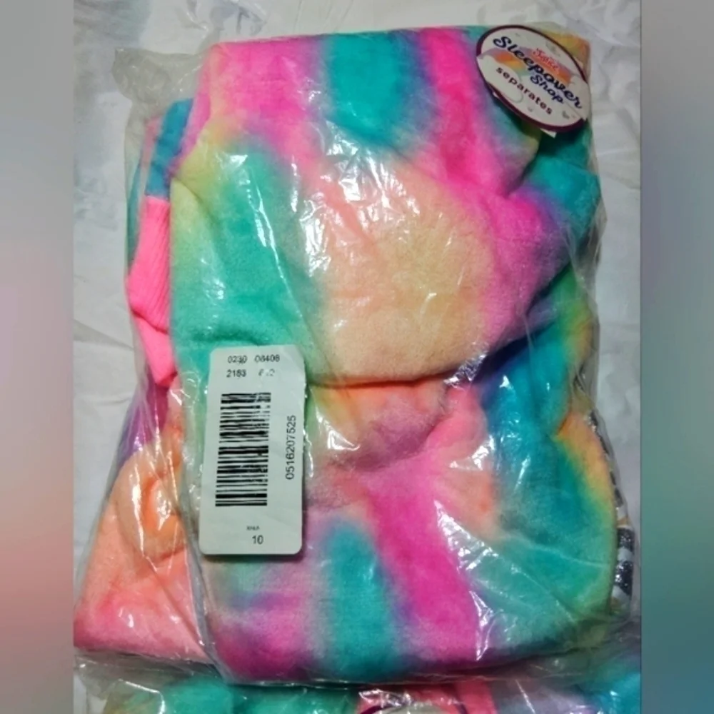Justice Sleepovers Shop Unicorn Rainbow Pajama Set